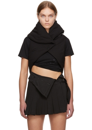 HYEIN SEO Black Origami Bag Vest