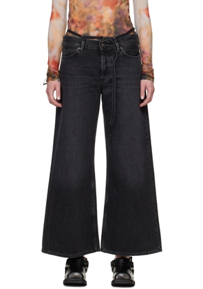 Acne Studios Black 2004 Fn Vintage Loose Fit Jeans