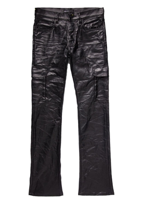 Purple Brand P004 cargo flared jeans - Black