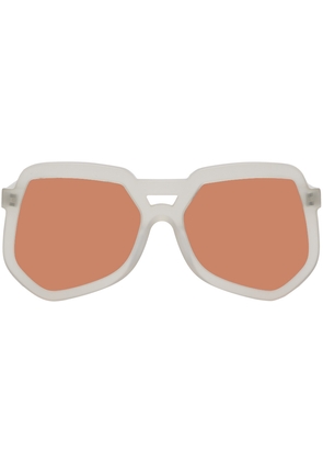 Grey Ant Off-White Clip Sunglasses
