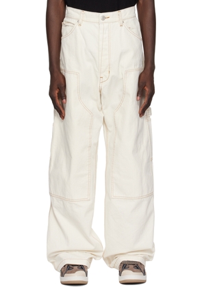 B1ARCHIVE Off-White Paneled Trousers