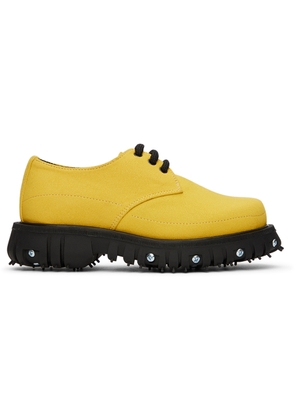 Phileo Kids Yellow Lace-Up Derbys