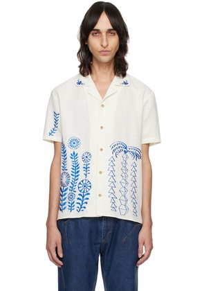 Andersson Bell Off-White May Embroidery Shirt