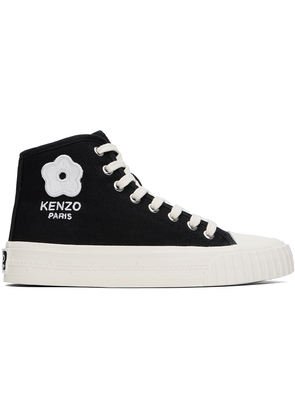 Kenzo Black Kenzo Paris Foxy High Top Sneakers