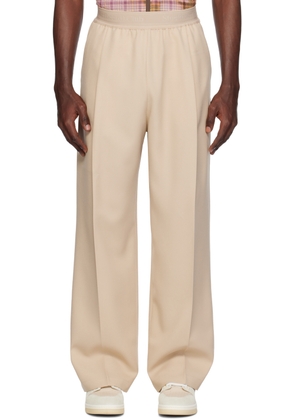 Stockholm (Surfboard) Club Beige Relaxed-Fit Trousers