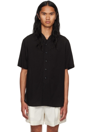 Emporio Armani Black V-Neck Shirt