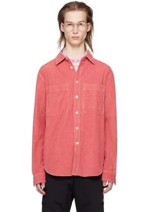 PS by Paul Smith Pink Corduroy Shirt