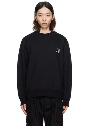 WOOYOUNGMI Black Printed Sweatshirt