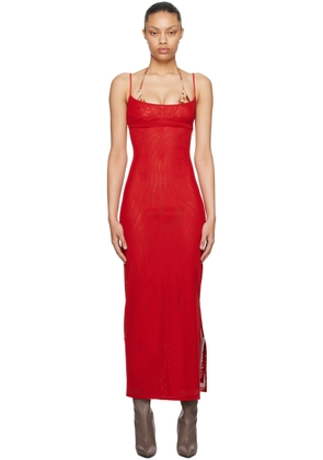 Miaou SSENSE Exclusive Red Thais Maxi Dress