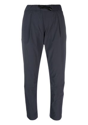 Herno drawstring-tie tapered trousers - Blue