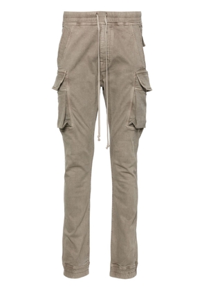 Rick Owens DRKSHDW Mastodon Cut mid-rise slim-fit trousers - Grey