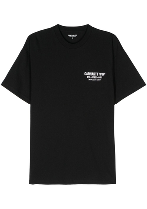 Carhartt WIP graphic-print cotton T-shirt - Black