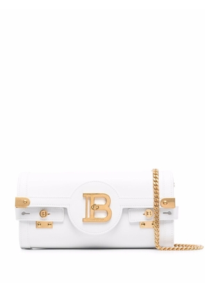 Balmain B-Buzz 23 clutch bag - White