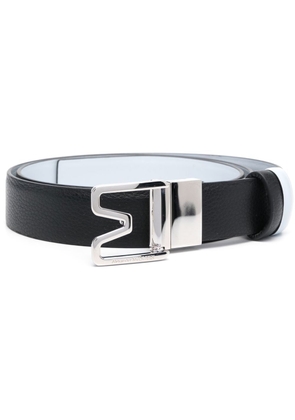 Alexander McQueen Sharp reversible belt - Black