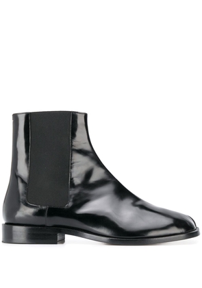 Maison Margiela Tabi leather Chelsea boots - Black