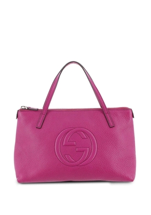 Gucci Pre-Owned 2000-2015 Leather Soho handbag - Pink