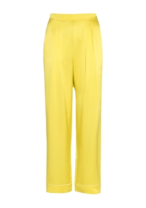 ERES Mondain silk pajama trousers - Yellow