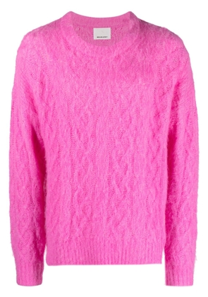 MARANT Anson cable-knit jumper - Pink