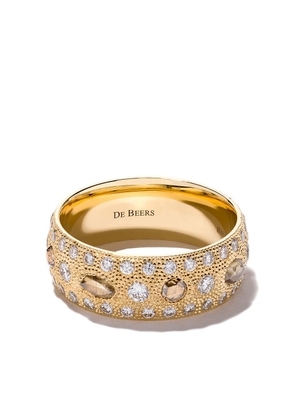 De Beers Jewellers 18kt yellow gold Talisman diamond band