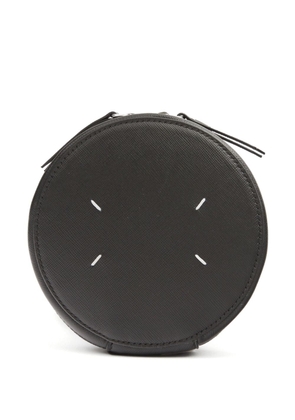 Maison Margiela micro Circle leather shoulder bag - Black