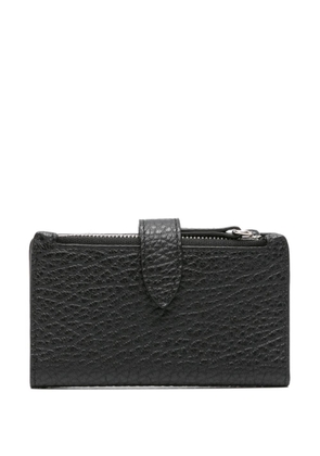 Maison Margiela bi-fold leather wallet - Black