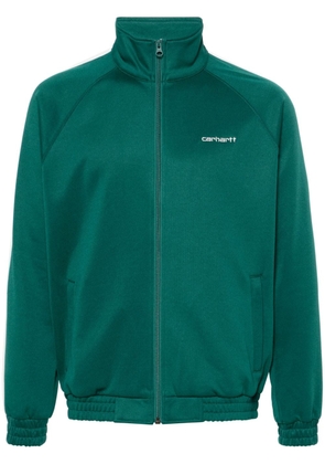 Carhartt WIP Benchill logo-embroidered track jacket - Green
