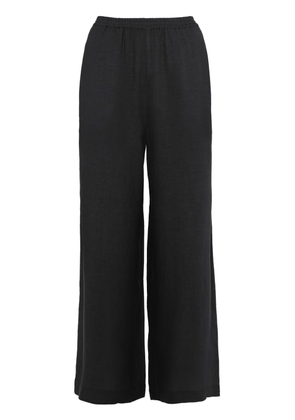 ERES linen wide-leg trousers - Black