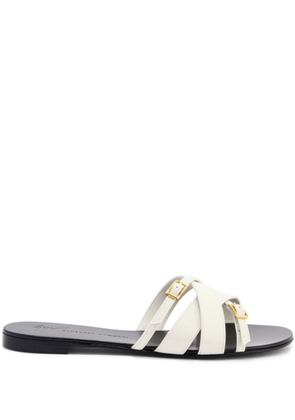 Giuseppe Zanotti Alhima leather sandals - White