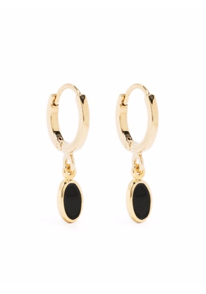 ISABEL MARANT oval charm earrings - Gold