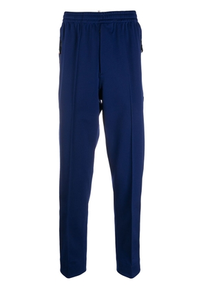 Moncler Grenoble tapered piped-trim track pants - Blue