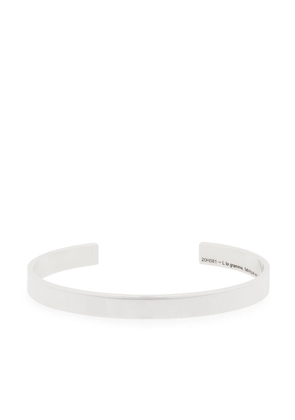 Le Gramme Le 21g polished ribbon bracelet - Silver