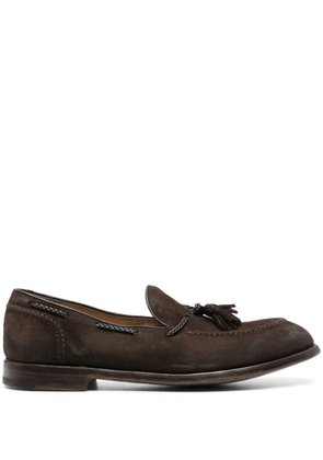 Premiata 32056 suede loafers - Brown