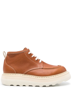 Premiata Nodik leather boots - Brown