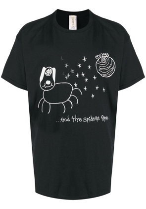 WESTFALL Snoopy Stardust cotton T-shirt - Black