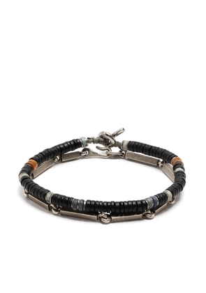 M.Cohen Ovalado link bracelet set - Black