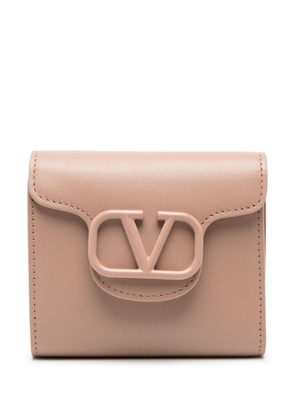 Valentino Garavani VLogo Signature leather wallet - Pink