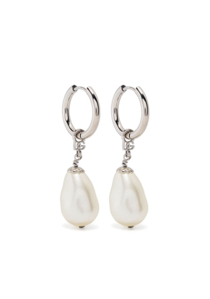 Dolce & Gabbana Creole drop earrings - Silver