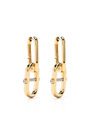 Charriol St. Tropez Mariner cable-link earrings - Gold