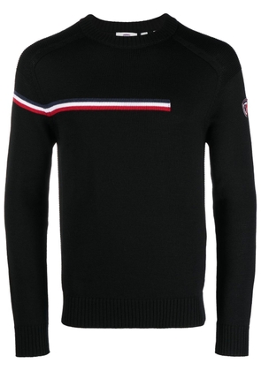 Rossignol Odysseus stripe-detail sweater - Black