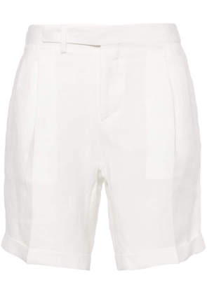 Briglia 1949 linen tailored shorts - White