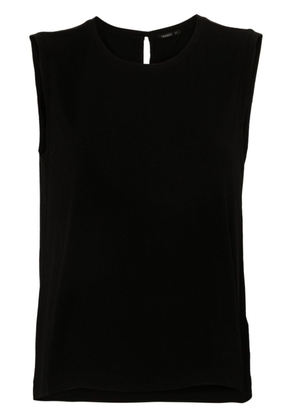 Transit stretch-design sleeveless top - Black