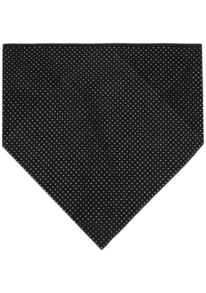 Saint Laurent studded scarf - Black