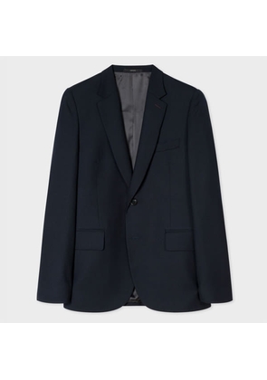 Paul Smith Tailored-Fit Navy Wool Blazer Blue