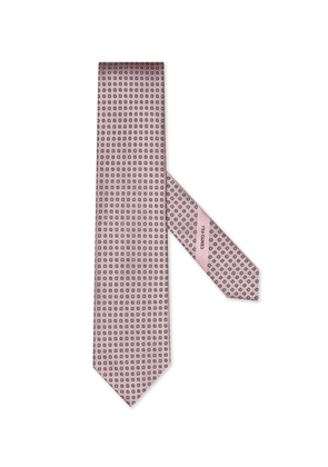 Pink CENTO FILI Silk Tie