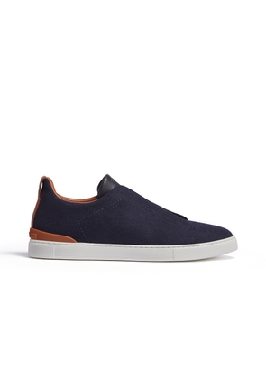 Navy Blue #UseTheExisting Wool Triple Stitch Sneakers