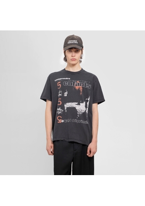 ENFANTS RICHES DÉPRIMÉS MAN BLACK T-SHIRTS