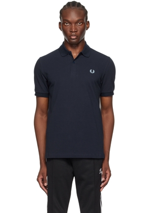 Fred Perry Navy Embroidered Polo
