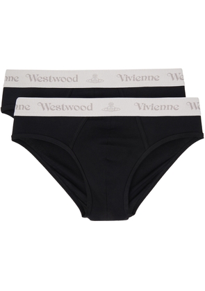 Vivienne Westwood Two-Pack Black Briefs
