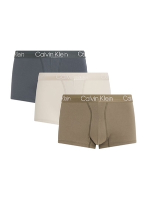Calvin Klein Cotton Stretch Modern Structure Briefs (Pack Of 3)