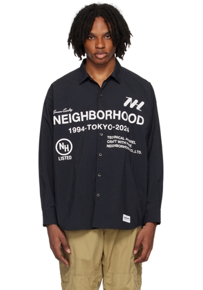 Neighborhood Black Printed Shirt